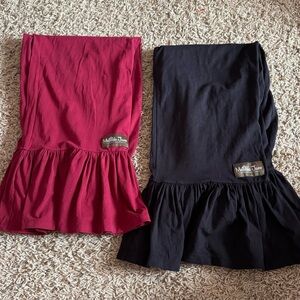 Matilda Jane Women’s ruffles — Burgundy and Black